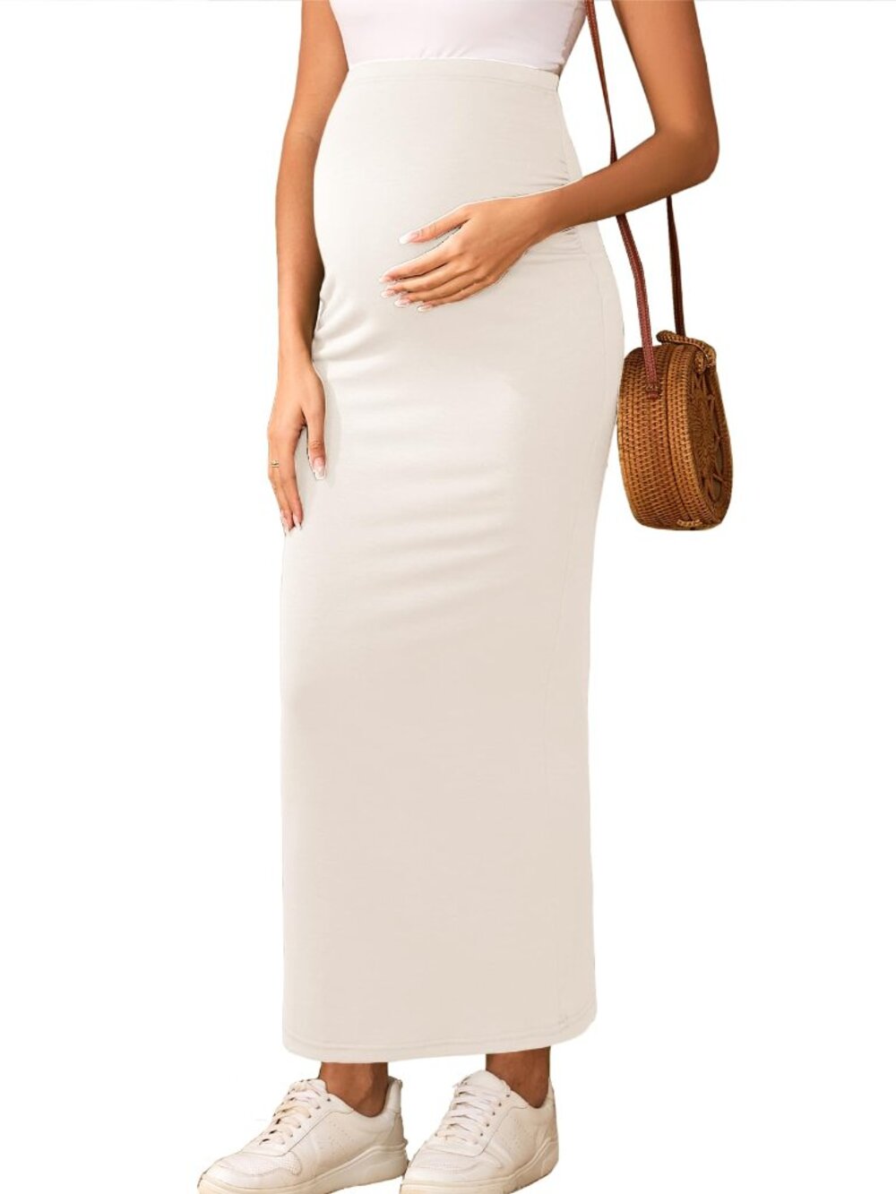 Pregnancy Long Pencil Skirts N8259